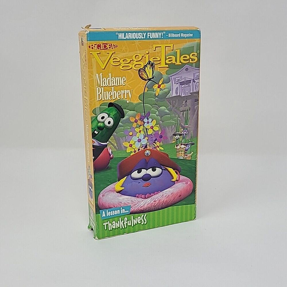 VeggieTales - Madame Blueberry: A Lesson in Thankfulness (VHS, 1999)